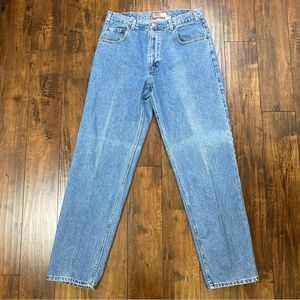 OLD NAVY Men’s Jeans VINTAGE Baggy New Hvstn Mill Greenwood Size 36 x 34 EUC